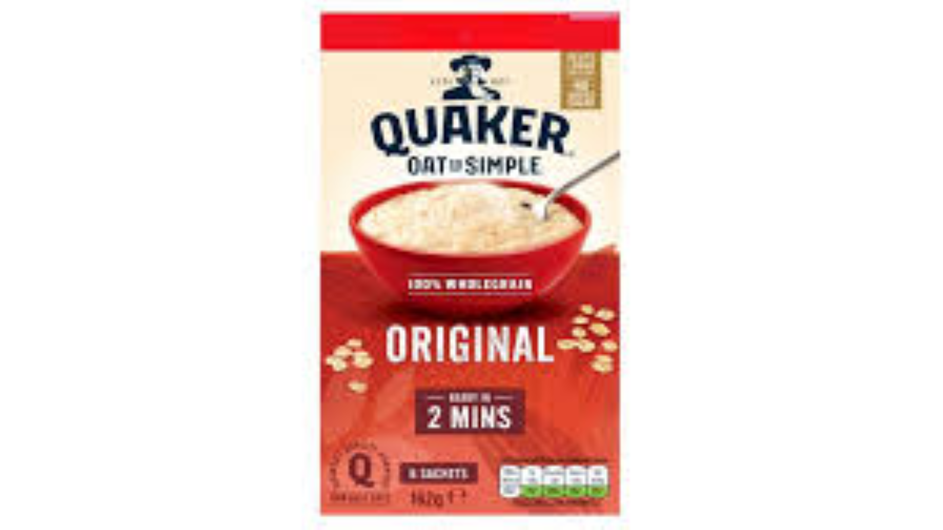 QUAKER OAT ORIGINAL PORRIDGE 162G